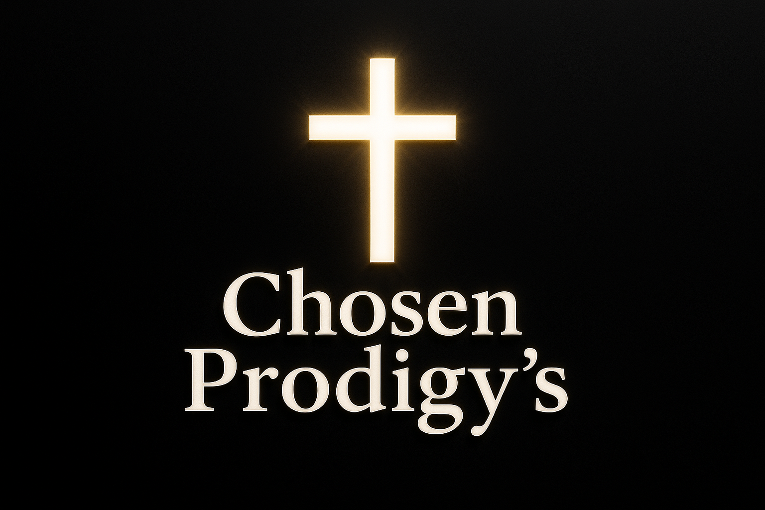 Similar to this keep the dark background theme but letters and cross make it lighter like hope